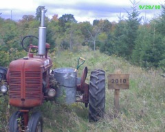 planting tractor